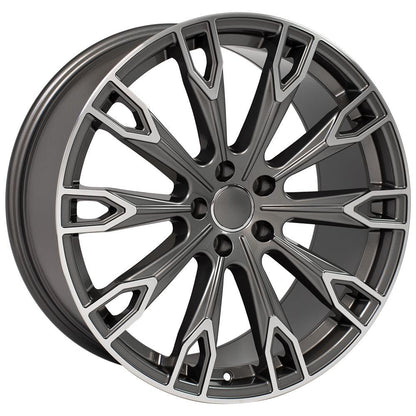 20x9 OE Wheels AU32 Gunmetal Machined Wheel 5x112 (33mm)