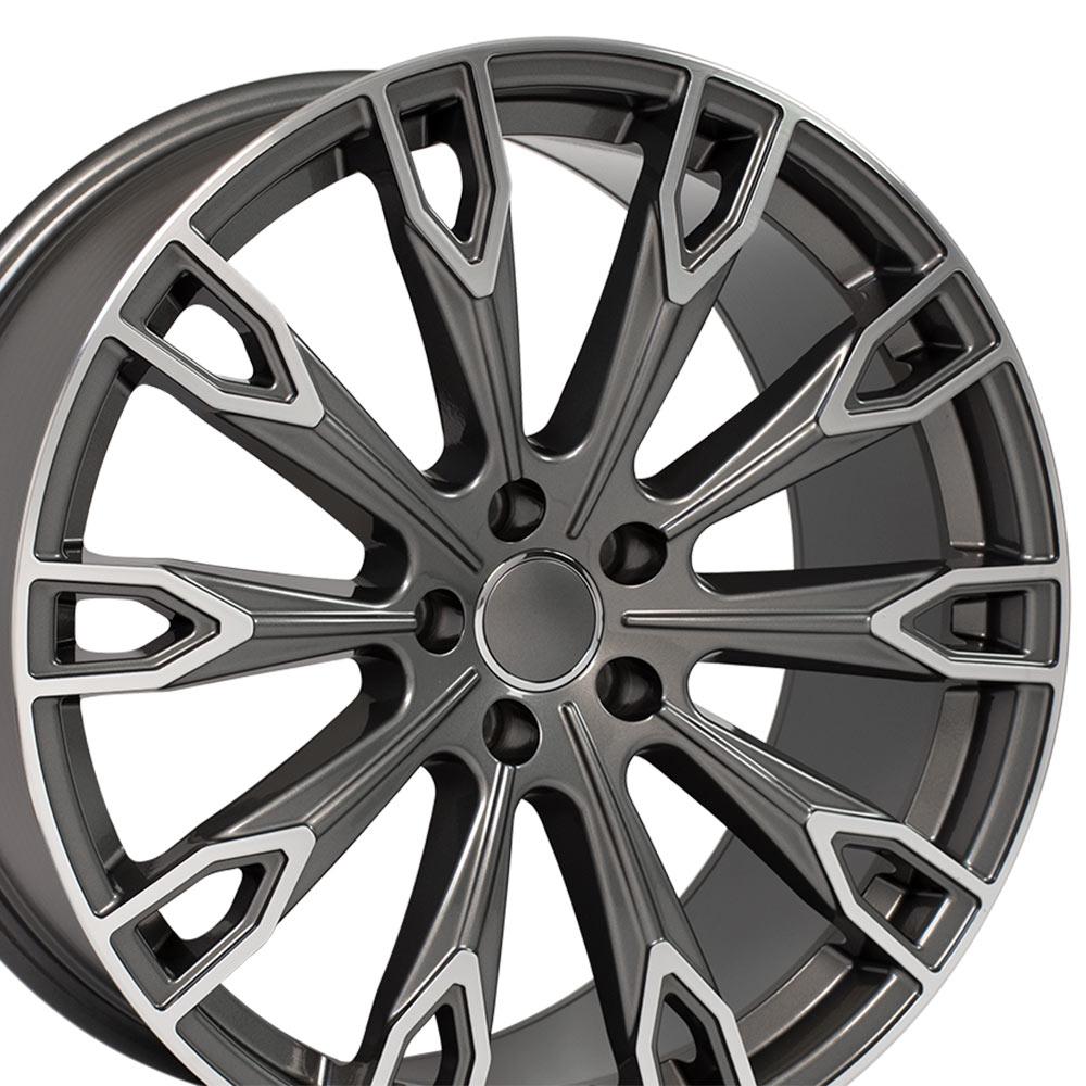 20x9 OE Wheels AU32 Gunmetal Machined Wheel 5x112 (33mm)