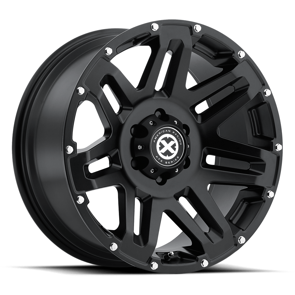 18x8.5 ATX Series AX200 YUKON Cast Iron Black Wheel 8x170 (15mm)