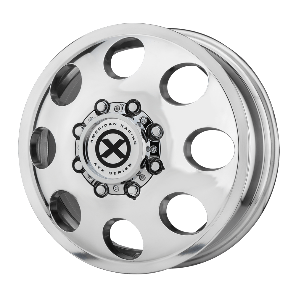 16x6 ATX Series AX204 Baja DUALLY Front Polished Wheel 8x170 (111mm)