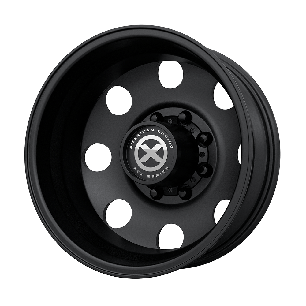 17x6 ATX Series AX204 BAJA DUALLY Satin Black - Rear Wheel 8X6.5 (-134mm)