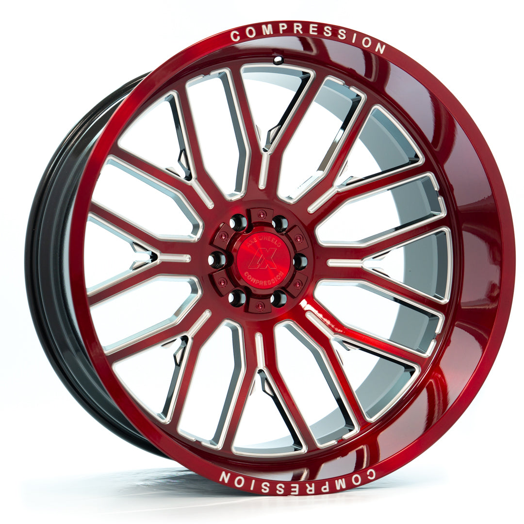 24x14 Axe AX6.2 Candy Red Wheel 6x135/6x5.5 (-76mm)