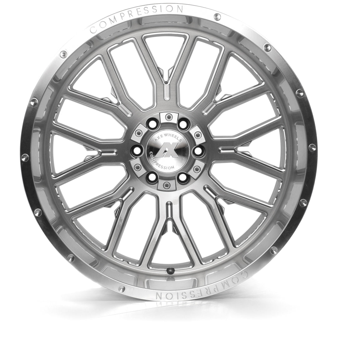 22x12 Axe AX6.1 Silver Wheel 6x135/6x5.5 (-44mm)