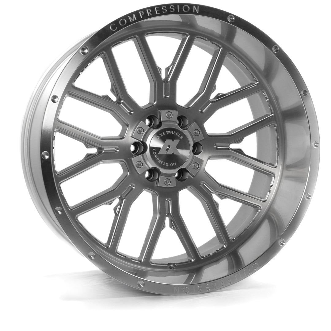 22x12 Axe AX6.1 Silver Wheel 6x135/6x5.5 (-44mm)