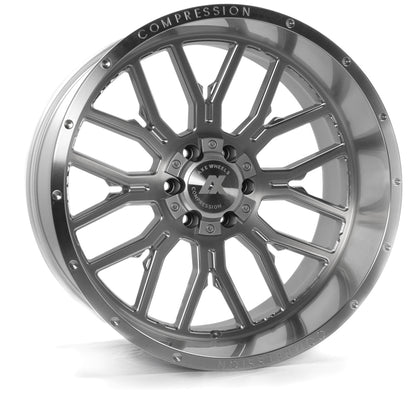 22x12 Axe AX6.1 Silver Wheel 6x135/6x5.5 (-44mm)