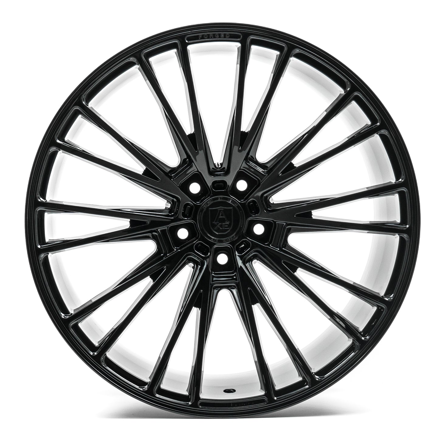20x8.5 Axe CF2 Gloss Black Wheel 5x4.5 (25mm)