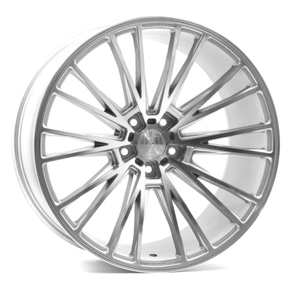 22x9 Axe Wheels CF2 Silver FORGED Wheel 5x4.25 (25,32,35,38mm)