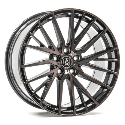 20x8.5 Axe EX40 Black Tinted Wheels Blank (40mm) Set of 4