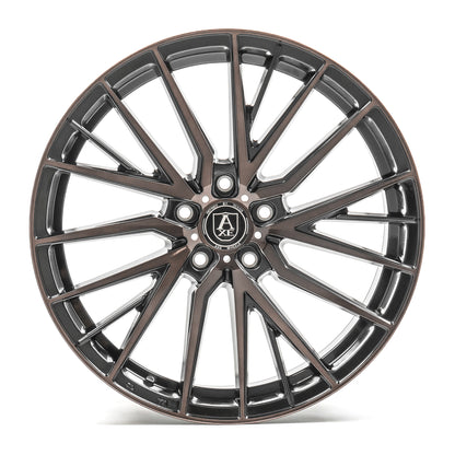 20x10 Axe EX40 Black Tinted Wheels Blank (40mm) Set of 4