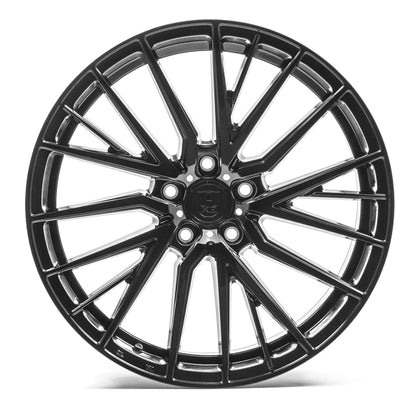 20x8.5 Axe EX40 Gloss Black Wheel Blank (40mm)