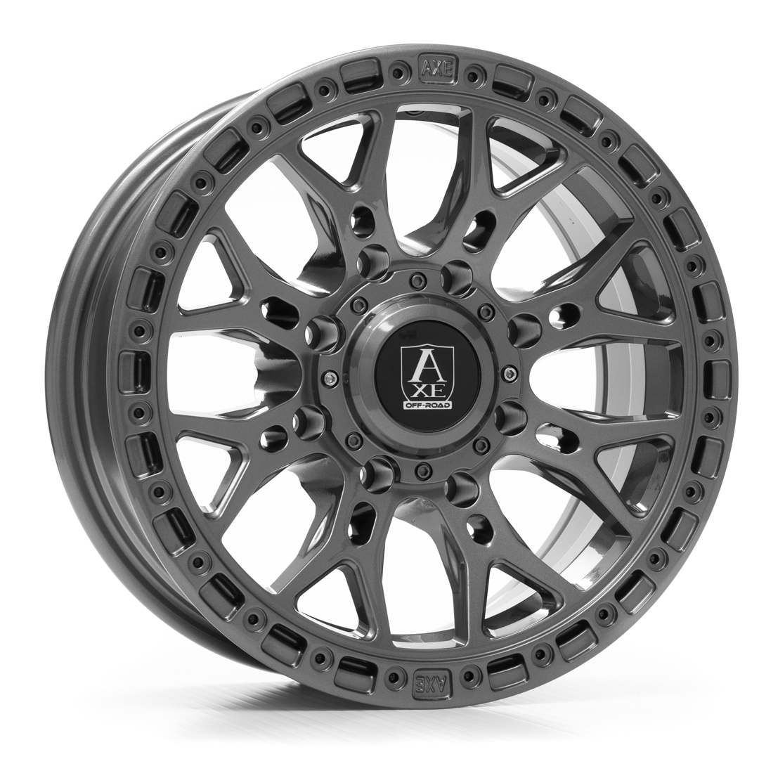 15x7 Axe Atlas Grey UTV Wheel 4x137/4x156 (10mm)