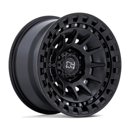 17x8.5 Black Rhino Barrage Matte Black Wheel 6x135 (-10mm)