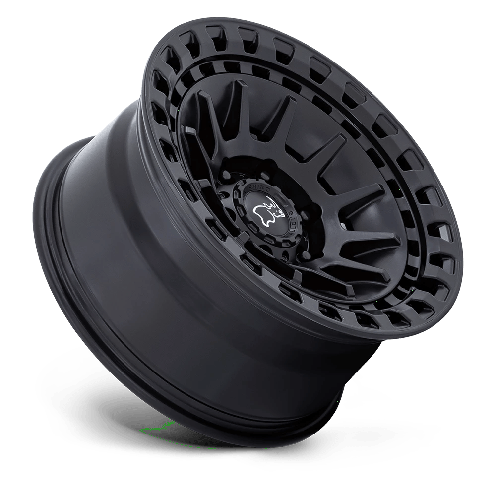 17x8.5 Black Rhino Barrage Matte Black Wheel 6x5.5 (-10mm)