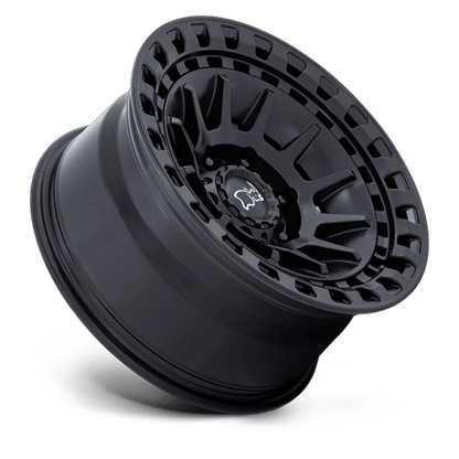 17x8.5 Black Rhino Barrage Matte Black Wheel 6x135 (-10mm)