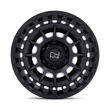 17x8.5 Black Rhino Barrage Matte Black Wheel 6x5.5 (-10mm)