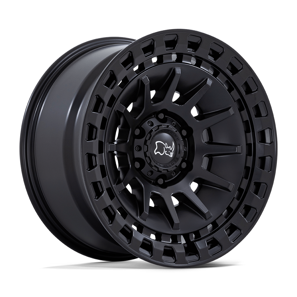 18x9 Black Rhino Barrage Matte Black Wheel 6x5.5 (0mm)