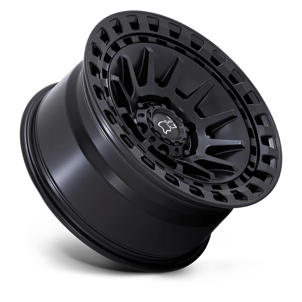 18x9 Black Rhino Barrage Matte Black Wheel 6x135 (0mm)