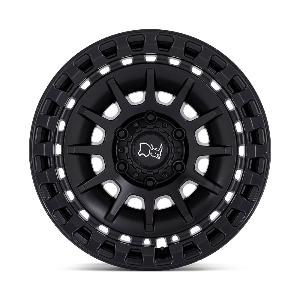 18x9 Black Rhino Barrage Matte Black Wheel 6x135 (0mm)