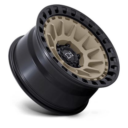 17x8.5 Black Rhino Barrage Desert Sand On Matte Black Wheel 6x135 (-10mm)