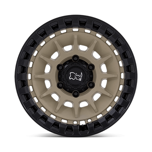 17x8.5 Black Rhino Barrage Desert Sand On Matte Black Wheel 6x135 (-10mm)