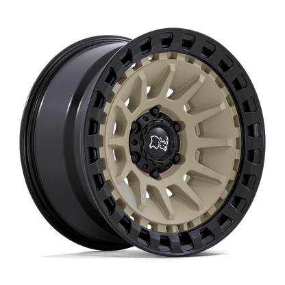 18x9 Black Rhino Barrage Desert Sand On Matte Black Wheel 6x135 (0mm)