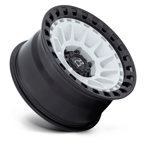 17x8.5 Black Rhino Barrage Gloss White On Matte Black Wheel 6x135 (-10mm)