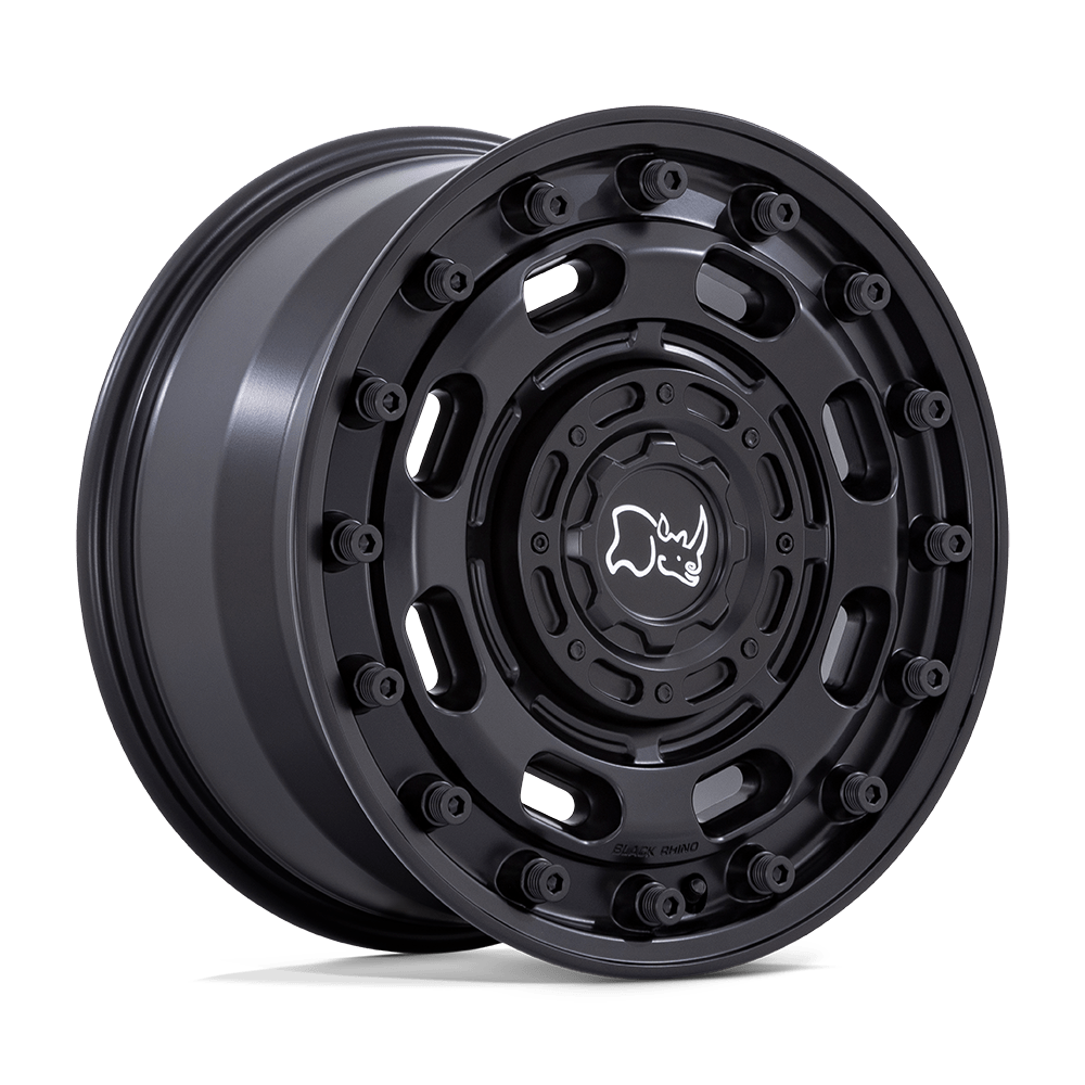 17x8 Black Rhino Atlas Matte Black Wheel 6x130 (38mm)