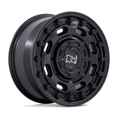 17x8 Black Rhino Atlas Matte Black Wheel 6x130 (38mm)