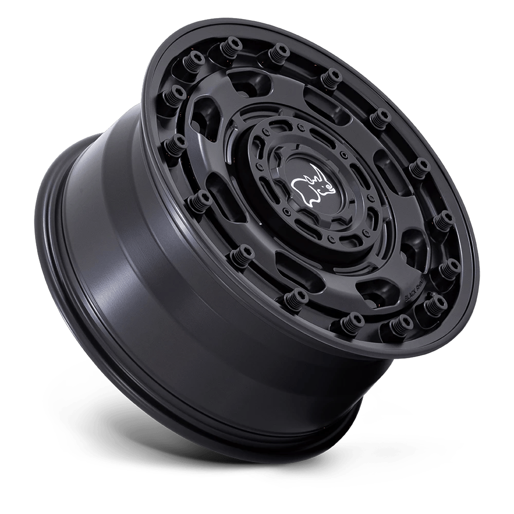 17x8 Black Rhino Atlas Matte Black Wheel 6x130 (38mm)