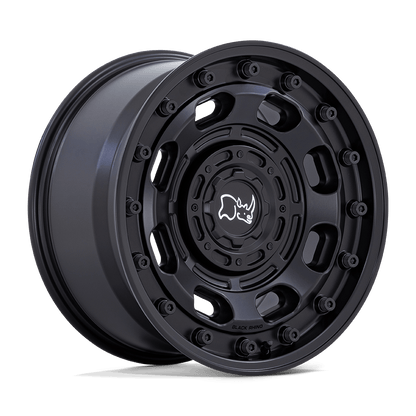 17x8.5 Black Rhino Atlas Matte Black Wheel 6x135/6x5.5 (-10mm)