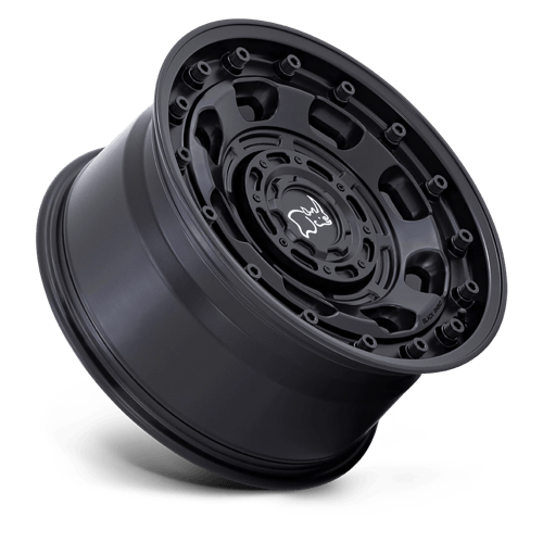 16x8 Black Rhino Atlas Matte Black Wheel 6x5.5 (-10mm)