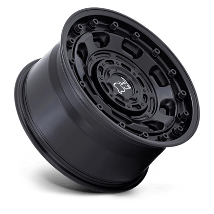 16x8 Black Rhino Atlas Matte Black Wheel 6x5.5 (-10mm)