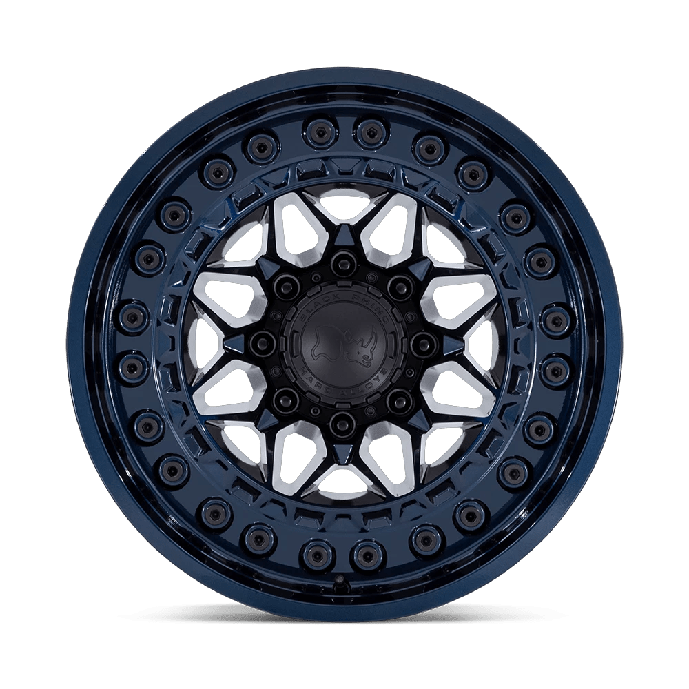 17x9 Black Rhino Alpha Midnight Blue Wheel 5x5 (-12mm)