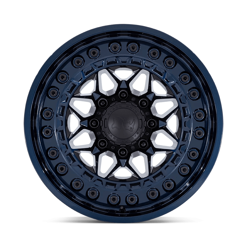 18x9 Black Rhino Alpha Midnight Blue Wheel 6x5.5 (20mm)
