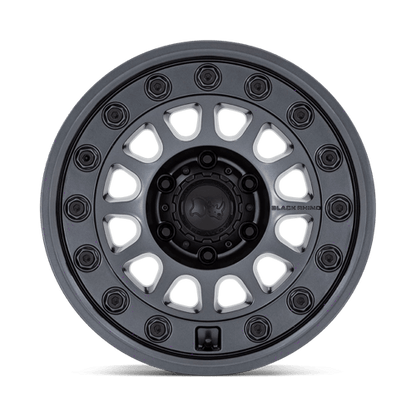 18x8.5 Black Rhino BR012 Outback Matte Gunmetal Wheel 6x135 (0mm)