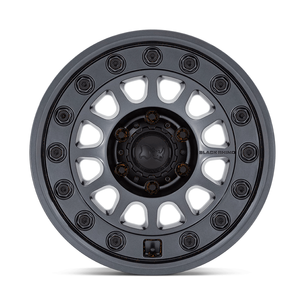 18x8.5 Black Rhino BR012 Outback Matte Gunmetal Wheel 6x5.5 (0mm)