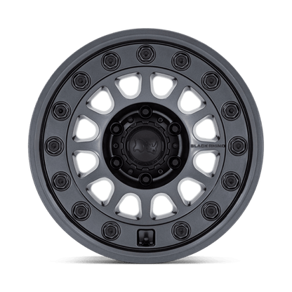 18x8 Black Rhino BR012 Outback Matte Gunmetal Wheel 6x130 (32mm)