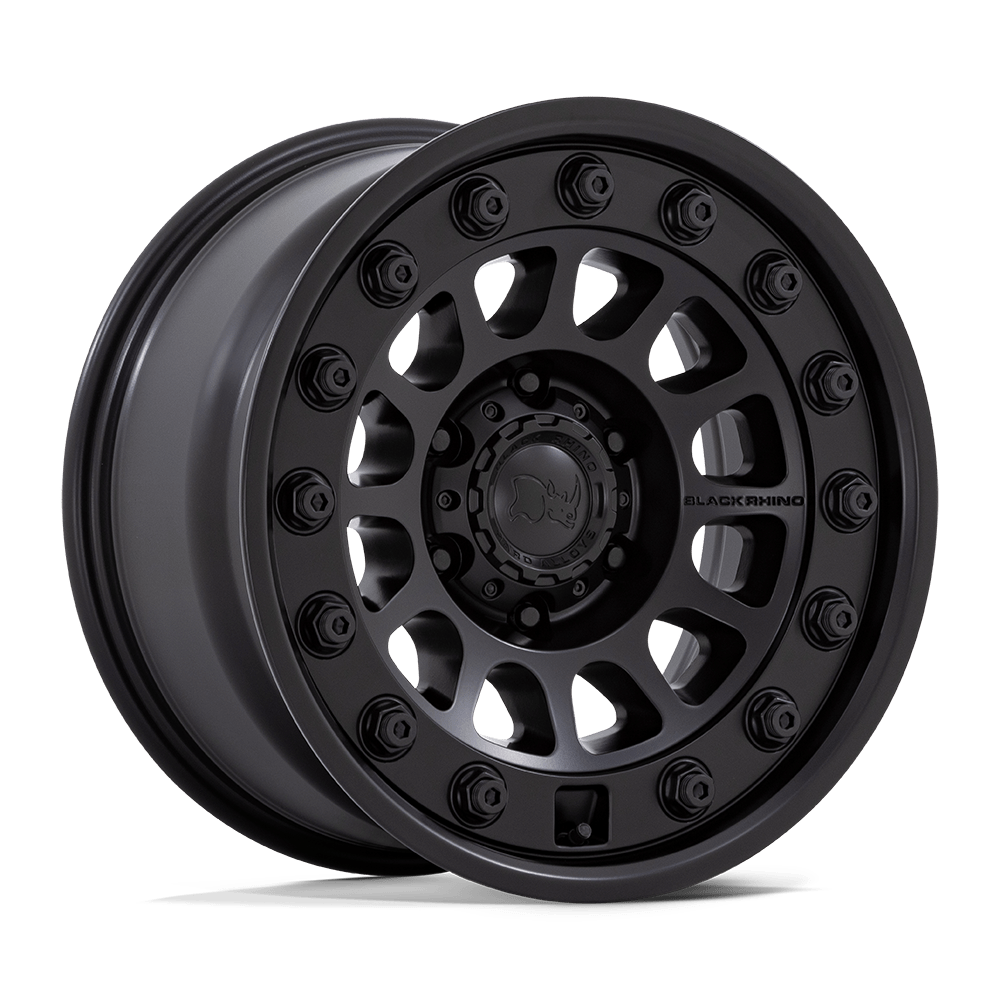 17x8.5 Black Rhino BR012 Outback Matte Black Wheel 6x5.5 (-10mm)