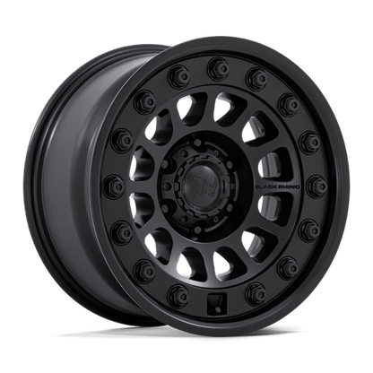 17x8.5 Black Rhino BR012 Outback Matte Black Wheel 6x135 (-10mm)