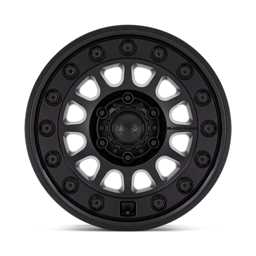 17x8.5 Black Rhino BR012 Outback Matte Black Wheel 5x5 (-10mm)
