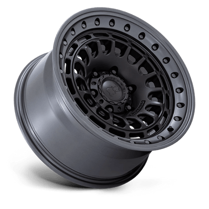 17x9 Black Rhino BR014 Sahara Matte Black W/ Gunmetal Lip Wheel 5x5 (-12mm)