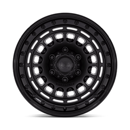 17x9 Black Rhino BR014 Sahara Matte Black W/ Gloss Black Lip Wheel 6x135 (0mm)
