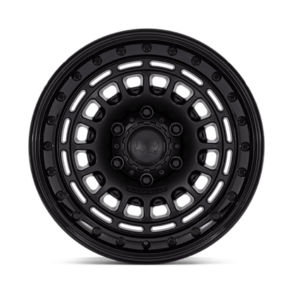 17x9 Black Rhino BR014 Sahara Matte Black W/ Gloss Black Lip Wheel 5x5 (0mm)