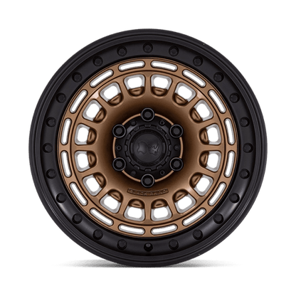 17x9 Black Rhino BR014 Sahara Matte Bronze W/ Gloss Black Lip Wheel 6x135 (0mm)