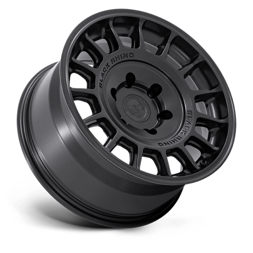 17x8.5 Black Rhino BR015 Voll Matte Black Wheel 5x5 (25mm)