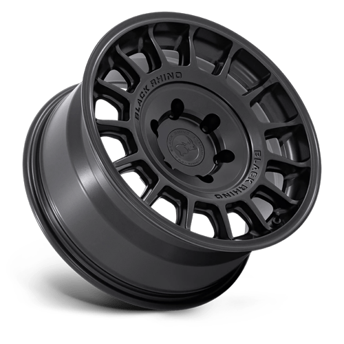 17x8.5 Black Rhino BR015 Voll Matte Black Wheel 6x5.5 (25mm)