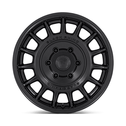 17x8 Black Rhino BR015 Voll Matte Black Wheel 5x4.5 (38mm)