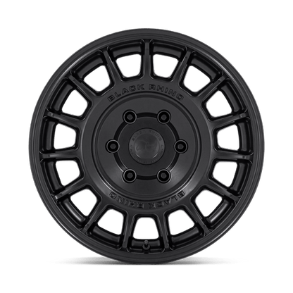 17x8.5 Black Rhino BR015 Voll Matte Black Wheel 5x5 (25mm)