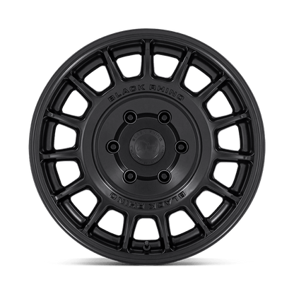 18x8 Black Rhino BR015 Voll Matte Black Wheel 5x120 (25mm)