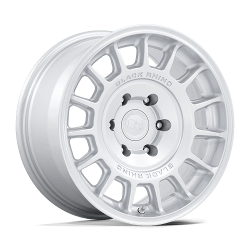 17x8.5 Black Rhino BR015 Voll Hyper Silver Wheel 5x5 (0mm)